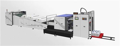 Màquina de recobriment global i punt UV de 9500 fulls/hora