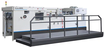 Màquina automàtica de tallar i arrugar encunyats plans